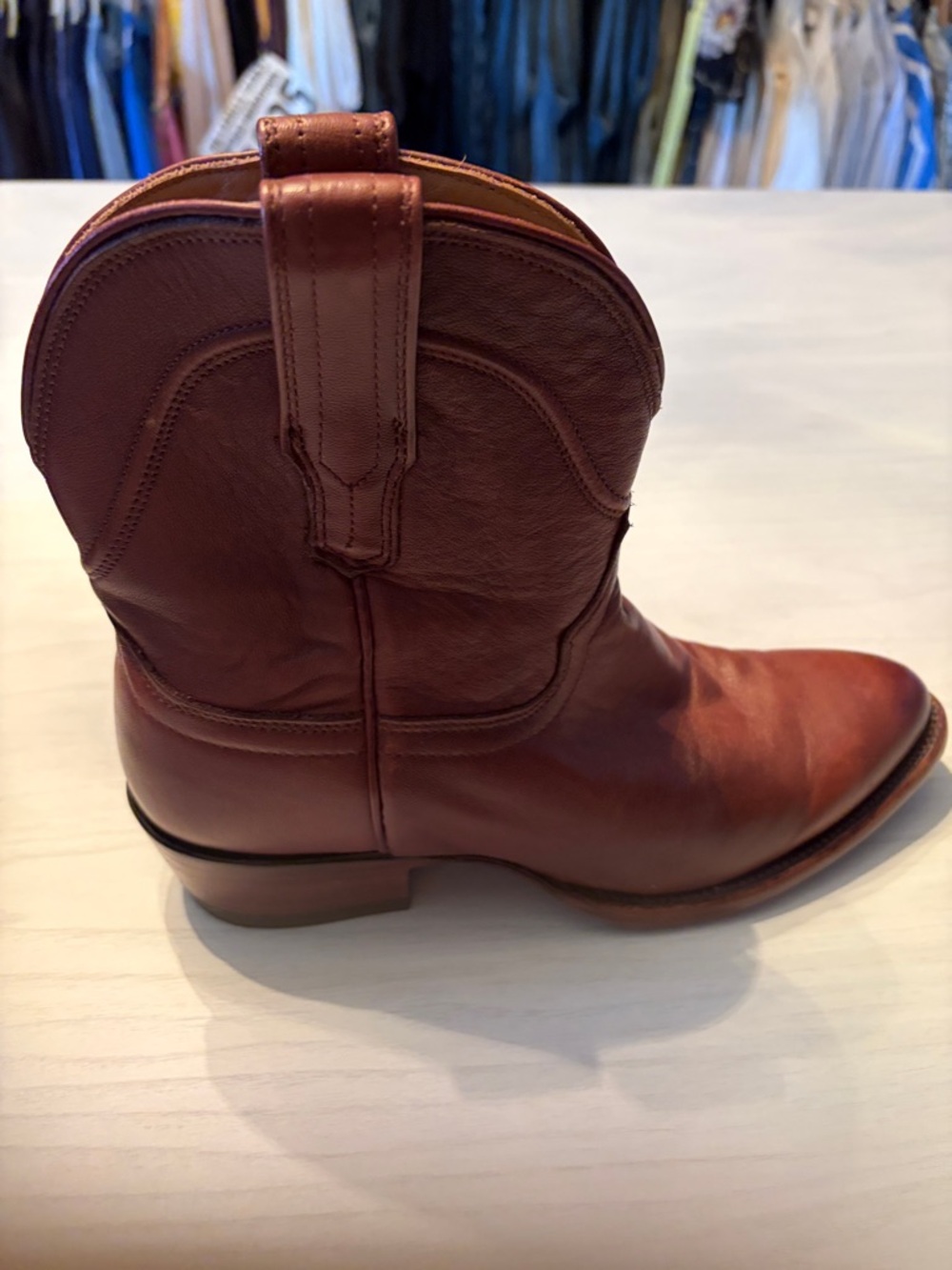 Tecovas Rich Chestnut Leather “Penny” Boots - Picture 3 of 16